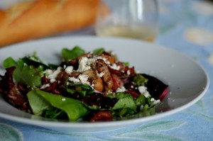 warm mushroom salad, donna hay, easy dinners, cooking, culinary, food and wine, local food, organic food, food blog 